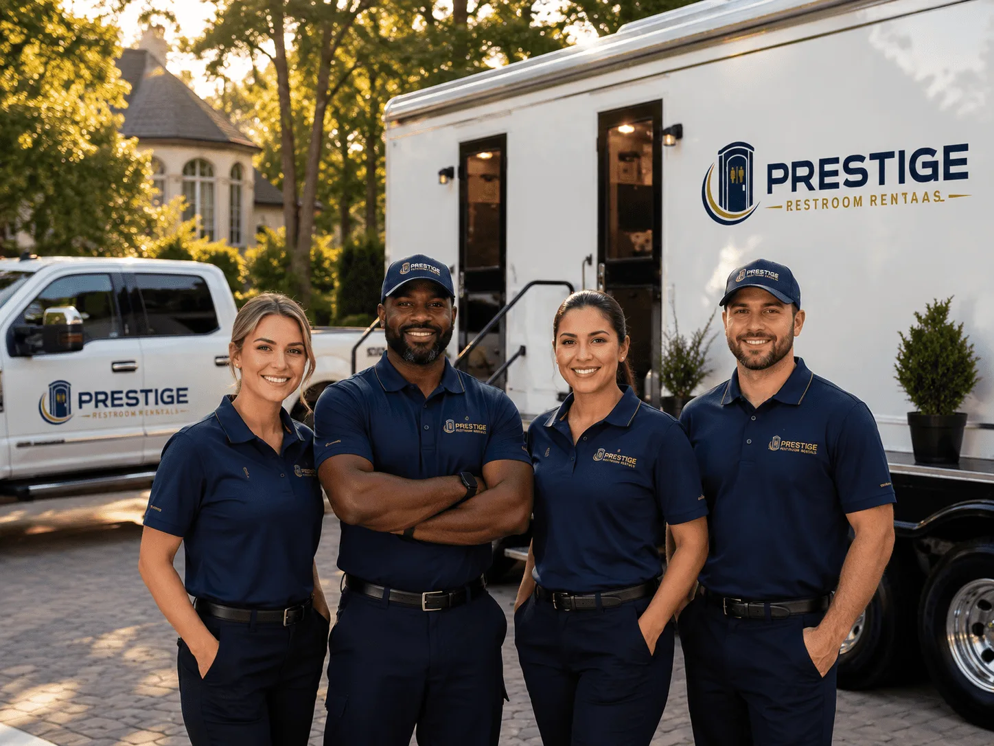 Trusted Luxury Portable Restrooms company in Triplett, MO